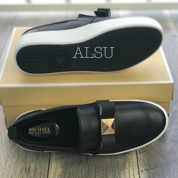 Michael Kors Aliza Slip On Black W AUTHENTIC - Picture 7 of 8